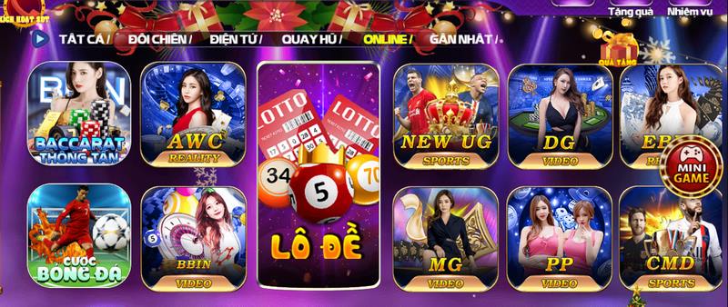 Cổng game 68club sở hữu sảnh game online hấp dẫn