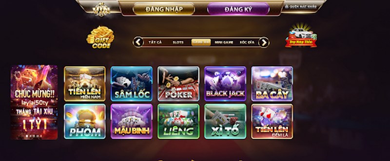 Game bài cực hay 