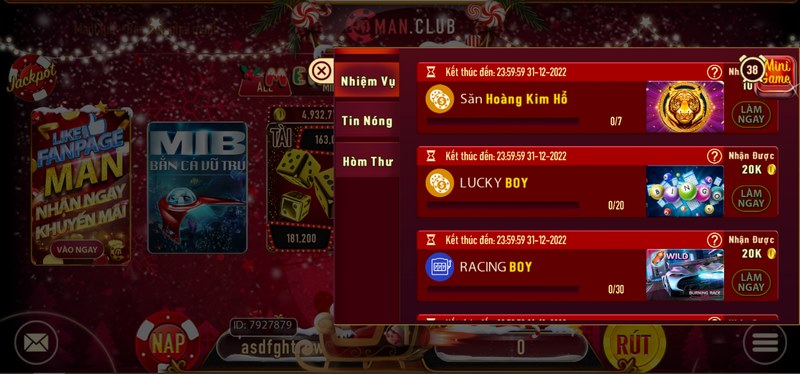 Cổng game với hàng loạt chương trình khuyến mãi bạc tỷ 