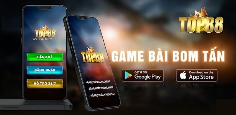 Tải app Top88 trên điện thoại chỉ qua vài bước cơ bản