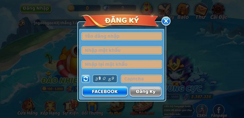 Đăng ký tài khoản game miễn phí cho mọi người chơi