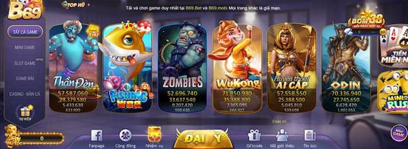 Game slot hấp dẫn