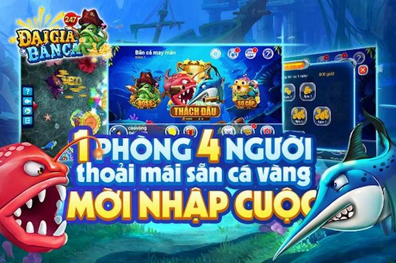 Bắn cá đại gia - Cổng game bắn cá huyền thoại