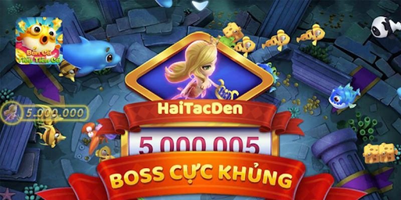 Bắn cá tiểu tiên cá là tựa game có giao diện chính đặc biệt thu hút 