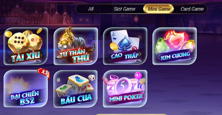 Mini game chất lượng tại bigboss