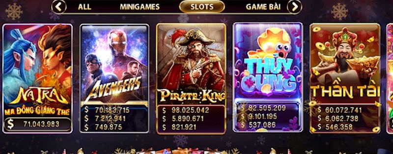 Slots game đổi thưởng khủng