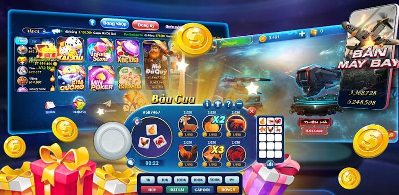 mini game của sân chơi này có giao diện và tính năng cực đỉnh