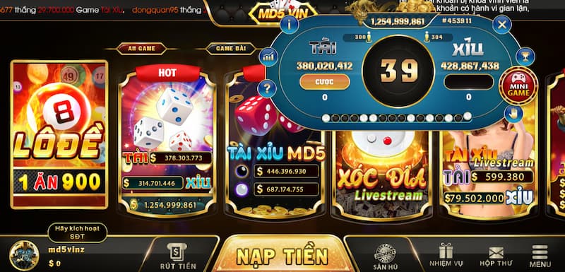 cách chơi mini poker cực đơn giản trên cổng md5