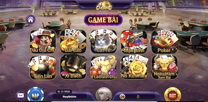 game bài thu hút đông đảo người chơi