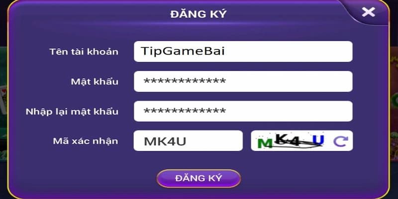 Tài khoản game đơn giản chỉ với vài bước thực hiện