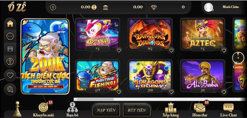 Những điểm nổi bật của cổng game bài