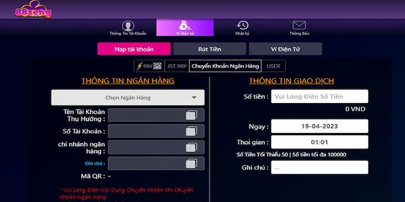 Hướng dẫn cách nạp tiền vào 88 xèng mới nhất
