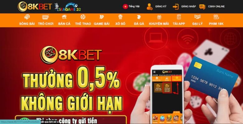 Giới thiệu về cổng game bắn cá 8kBet