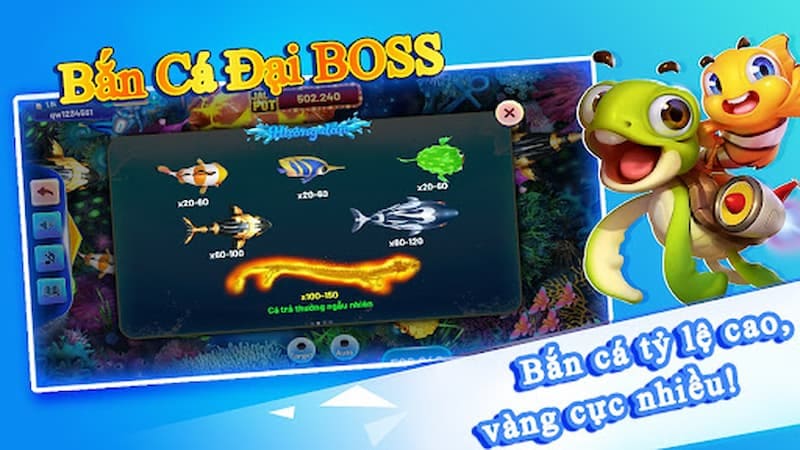 Những sự kiện hấp dẫn của cổng game bắn cá