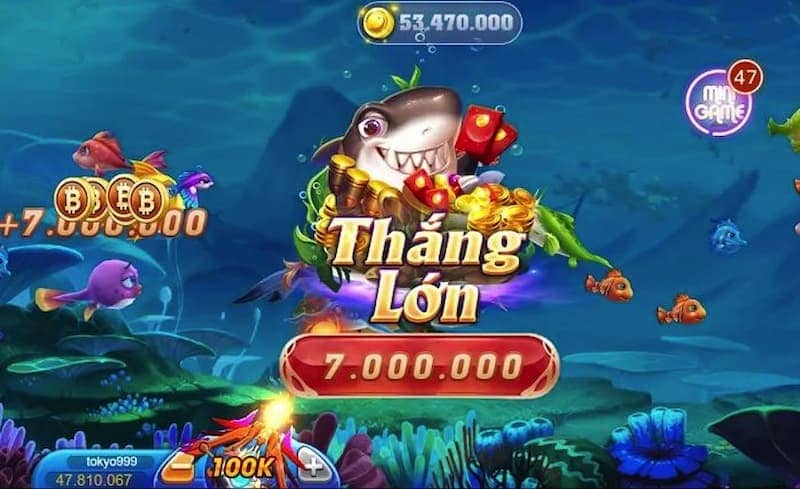 Những sự kiện của cổng game bắn cá