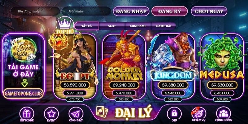 Các tựa game nổ hũ hấp dẫn