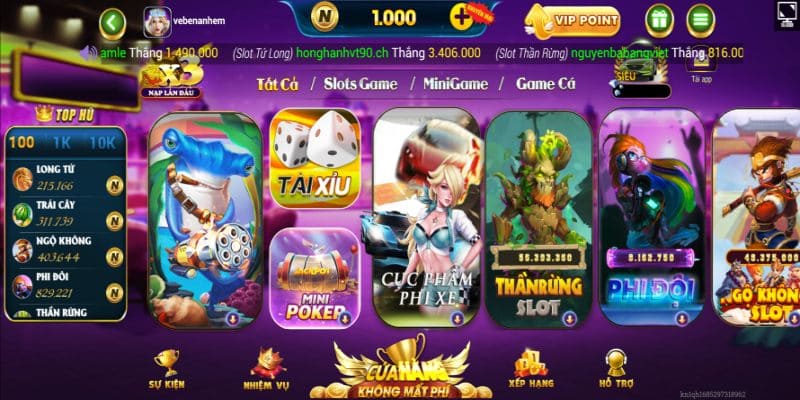 Kho game thú vị của Vua bắn cá