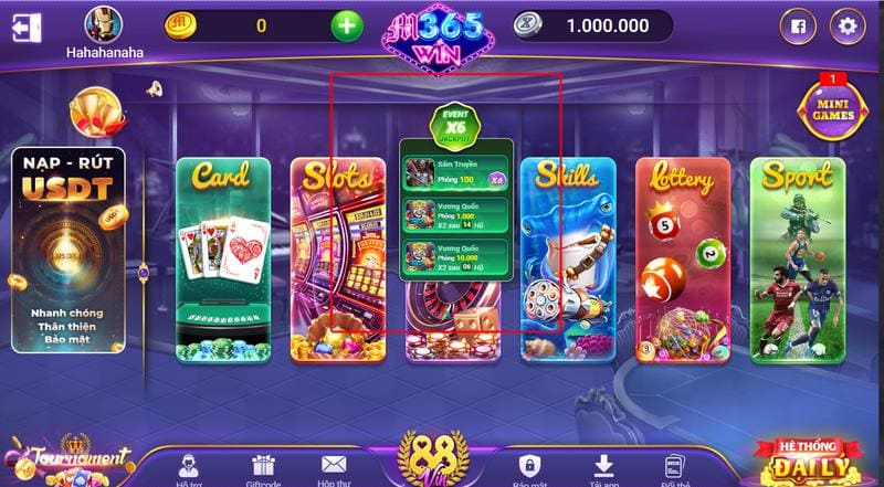 Nhiều ưu đãi cực hấp dẫn đang được cổng game M365 cung cấp