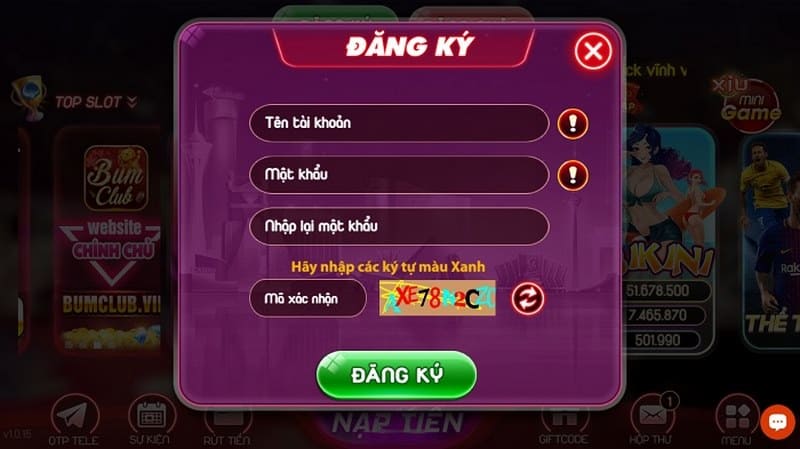 Bum club quản lý và bảo vệ quyền lợi của người chơi qua tài khoản