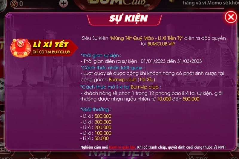 Bum club mang đến cho thành viên nhiều quà tặng giá trị